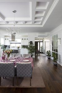 Csősz-Tóth Anita lakberendező - Angol stílus étkező 01