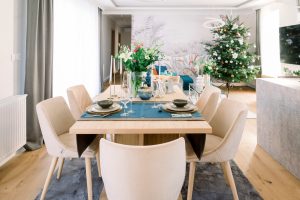 Csősz Tóth Anita lakberendező - Első karácsony étkező 01