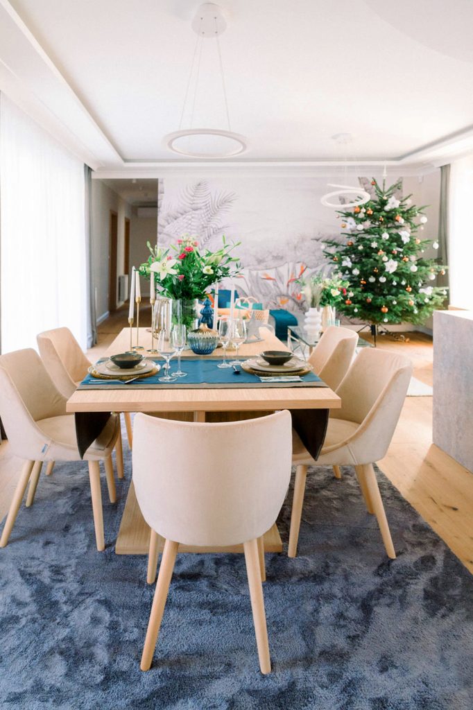 Csősz Tóth Anita lakberendező - Első karácsony étkező 02