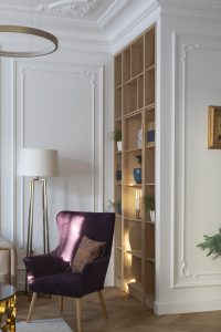 Csősz Tóth Anita lakberendező - Polgári elegancia nappali 05